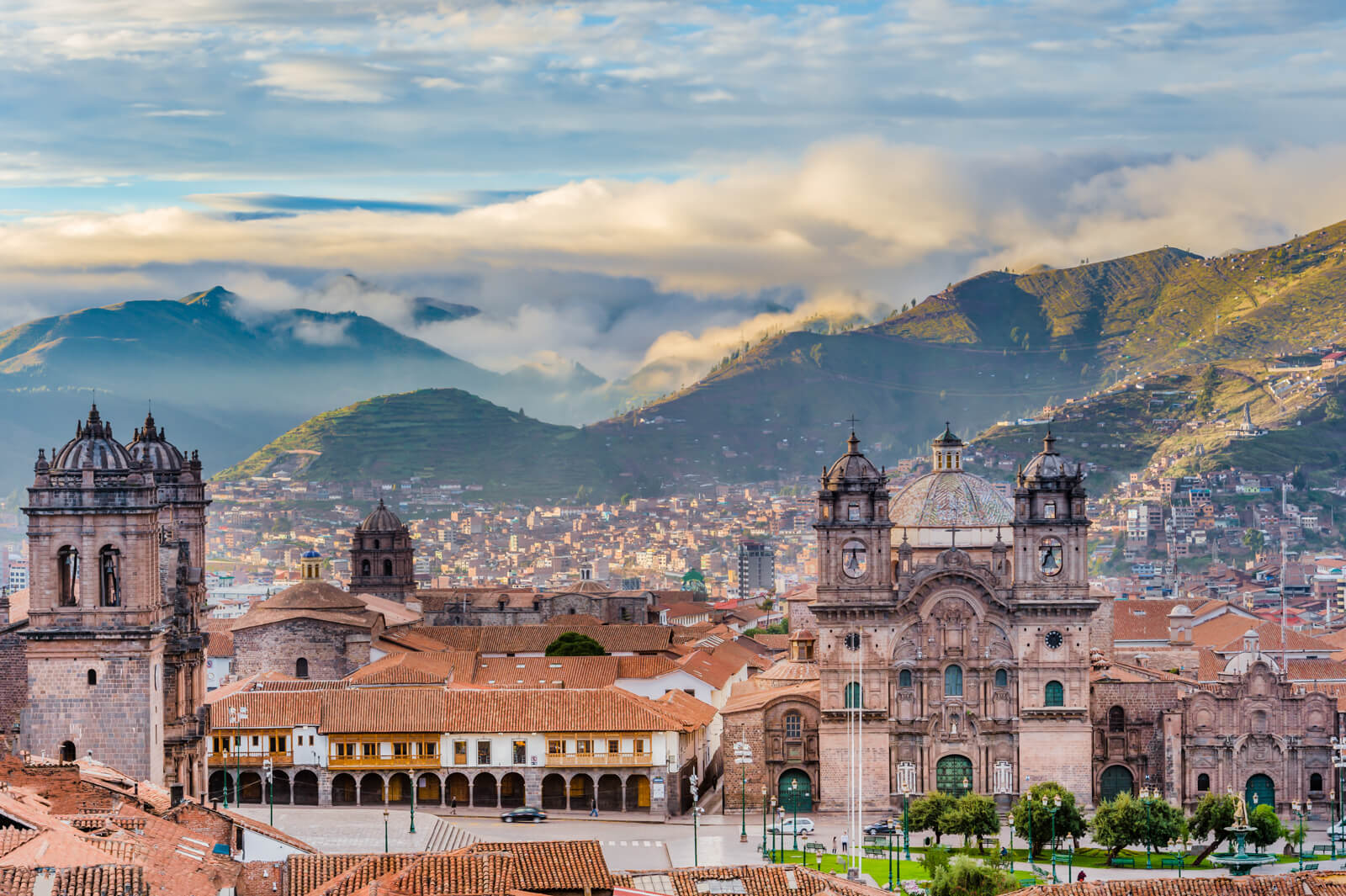 City of Cusco during Lima to Cusco 13 Days Overland Tour