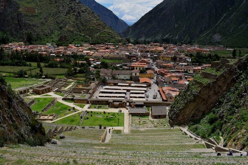 Ollantaytambo Ruins during Lima to Cusco 13 Days Overland Tour
