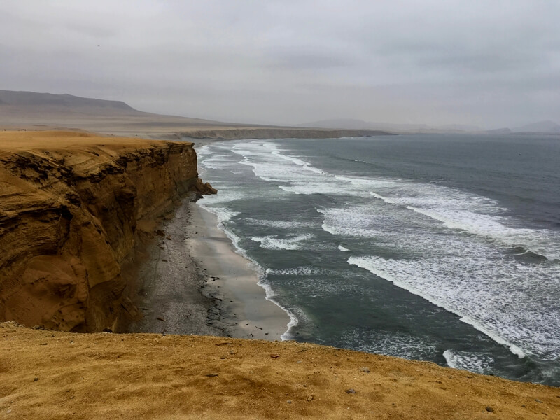 Paracas Reserve during Lima to Cusco 13 Days Overland Tour