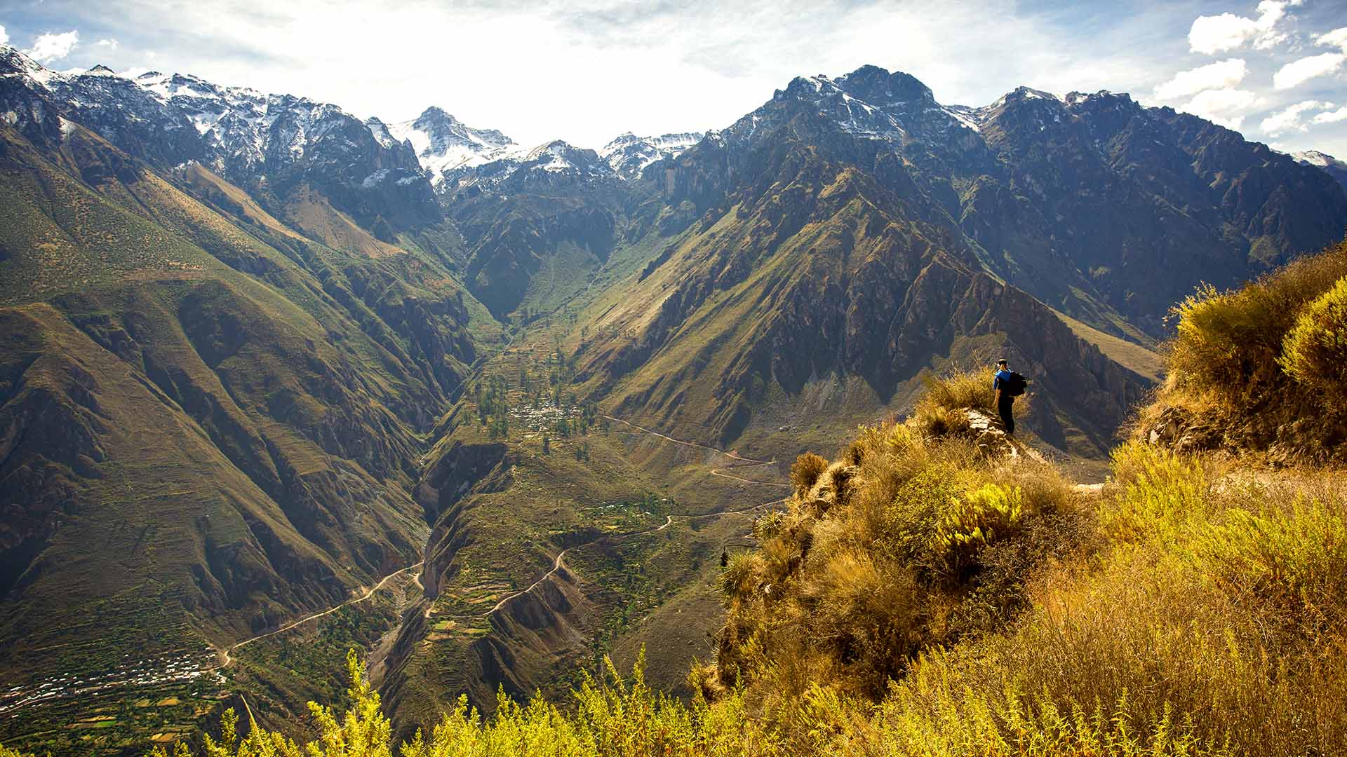 View of a Colca Canyon Trekking Tour