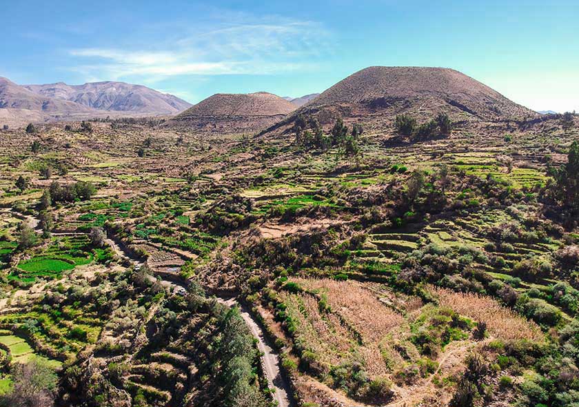 Valle de los Volcanes